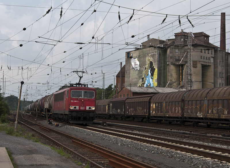 155 180-3 am 18. August 2010 in Verden (Aller).