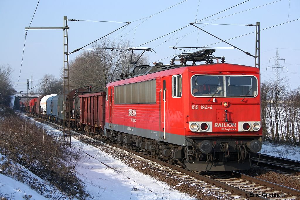 155 194 am 16.2.2010 in Ahlten.