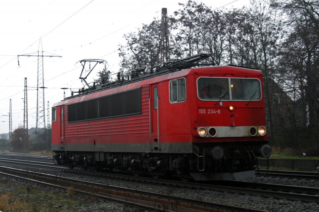 155 234 durchfhrt am 30.12.09 Lz Ratingen-Lintorf