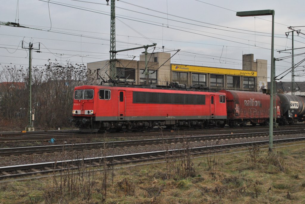 155 241-3, am 03.02.2011 in Lehrte.
