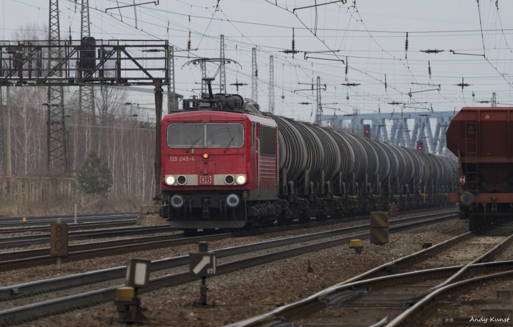 155 245-5 am 04.04.2013 in Leipzig. 