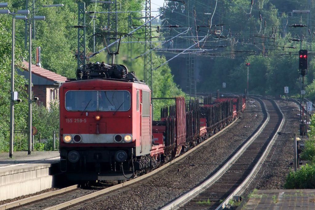 155 259-5 in Recklinghausen 2.6.2012