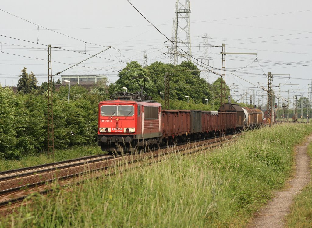 155 273-8, am 28.05.2011 in Ahlten