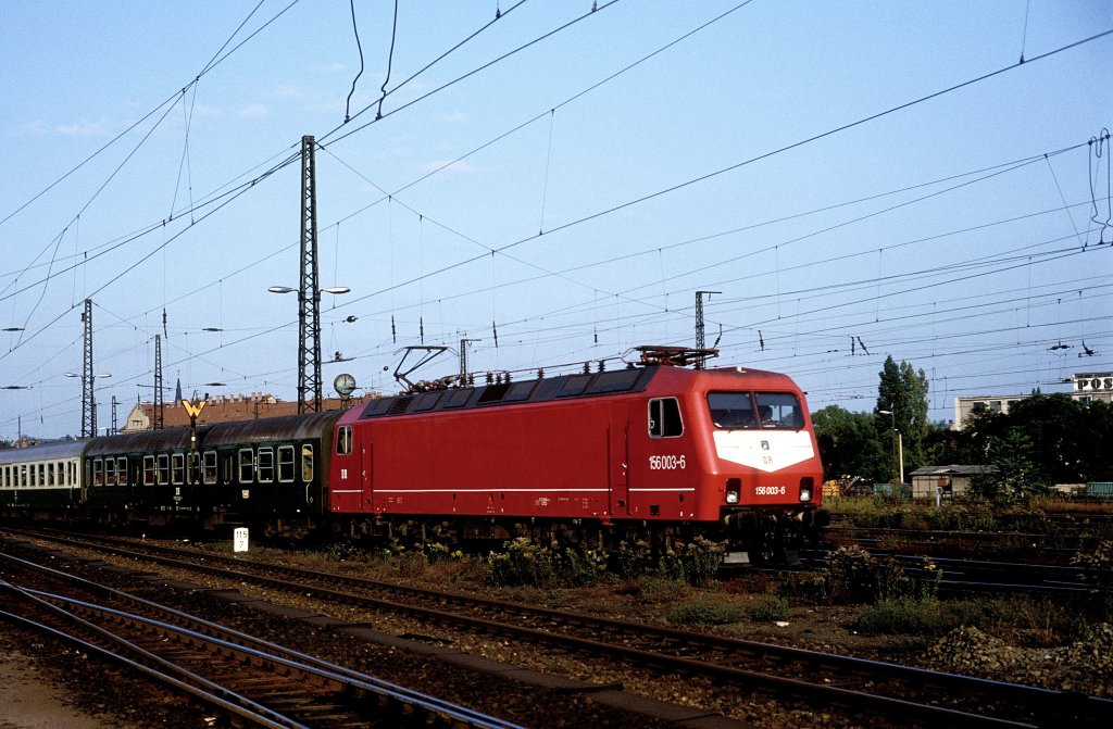156 003  Dresden - Neustadt  29.09.92
