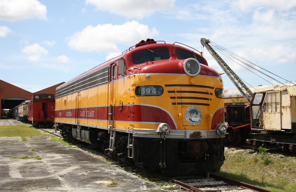 1594 des Gold Coast Railway Museum am 01.07.10 in Miami.