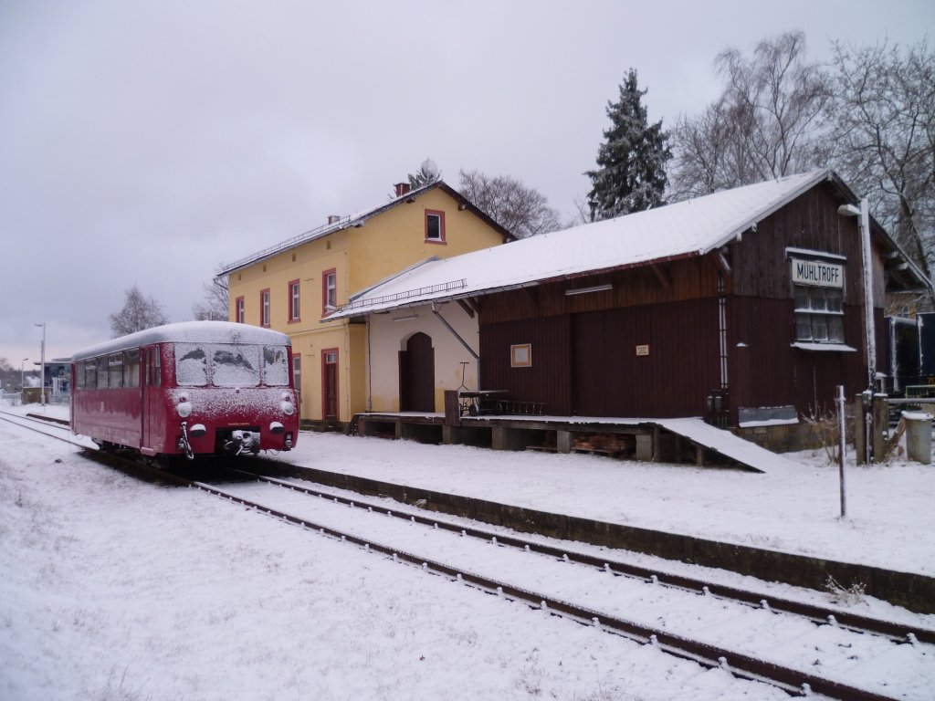 171 056-5 in Mhltroff, hier zusehen am 02.02.13.

