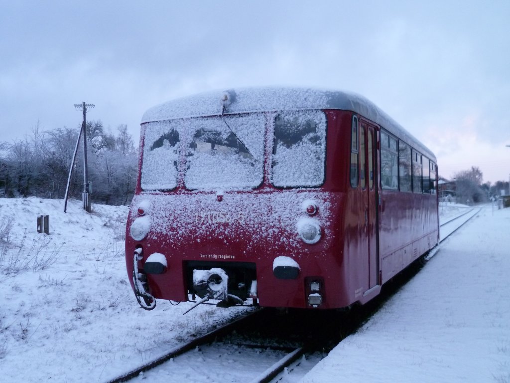 171 056-5 in Mhltroff, hier zusehen am 02.02.13.


