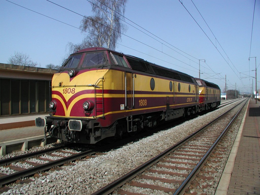 1808 und 1806 - Bf. BERCHEM - 04/2005