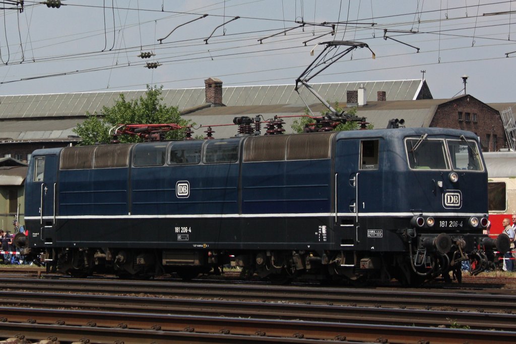 181 206 am 21.5.11 bei der Lokparade in Koblenz-L�tzel.