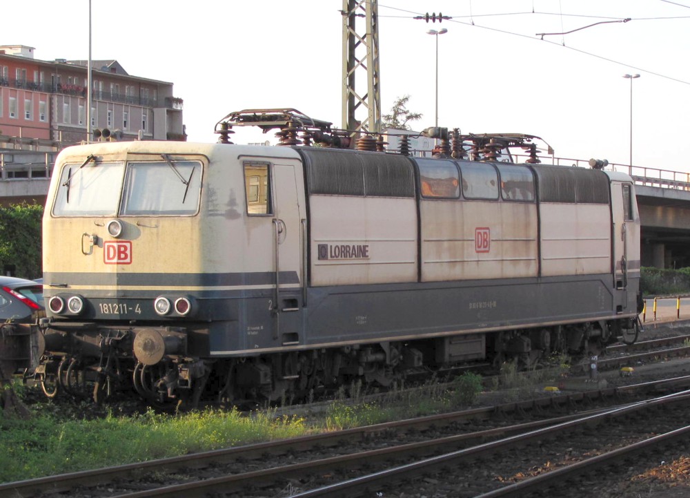 181 211-4  Lorraine  am 3.9.2011 in Koblenz Hbf.