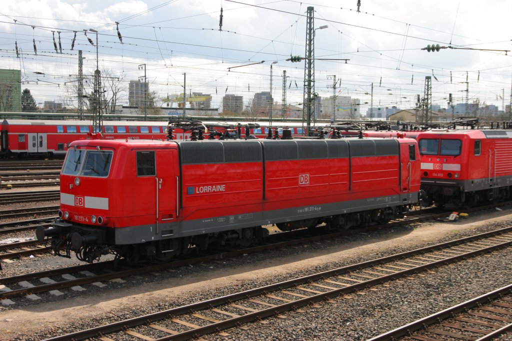 181 211-4  Lorraine   im BW Frankfurt 1