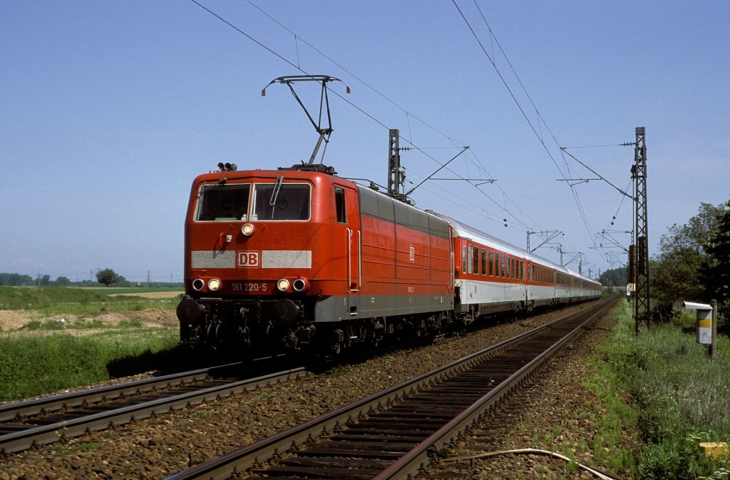 181 220  bei Baden - Baden  07.05.00