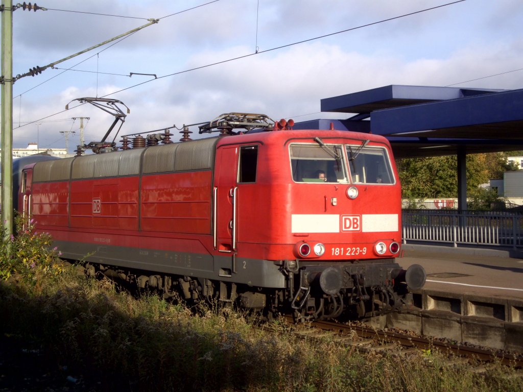 181 223-9 am 19.10.2011 in Ludwigshafen/Rh.
