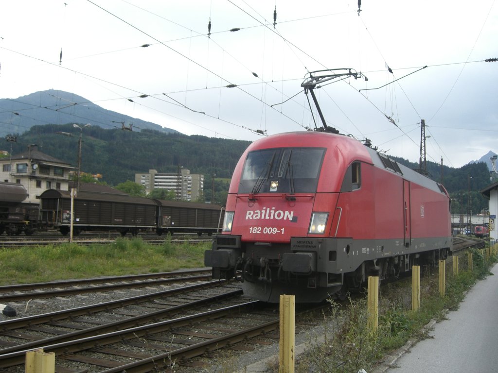 182 009-1 in Innsbruck am 08.06.2007