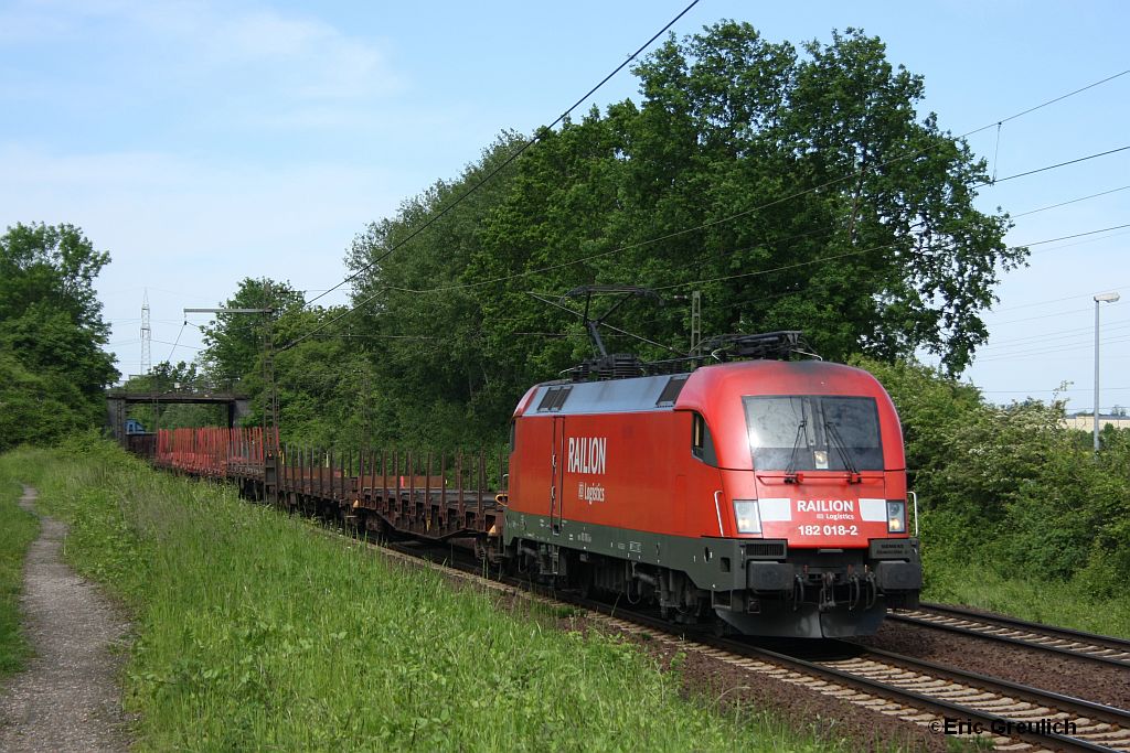 182 018 am 1.6.10 in Ahlten.