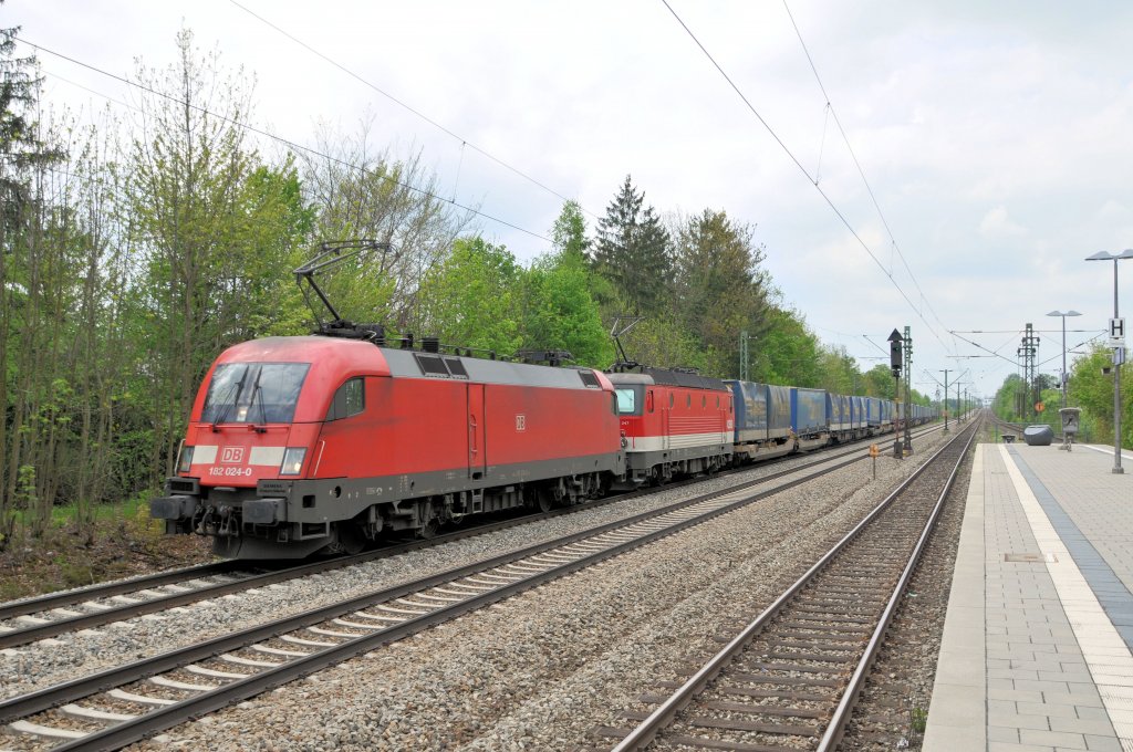 182 024 & 1144 247 am 08.05.10 in Gronsdorf/Mnchen