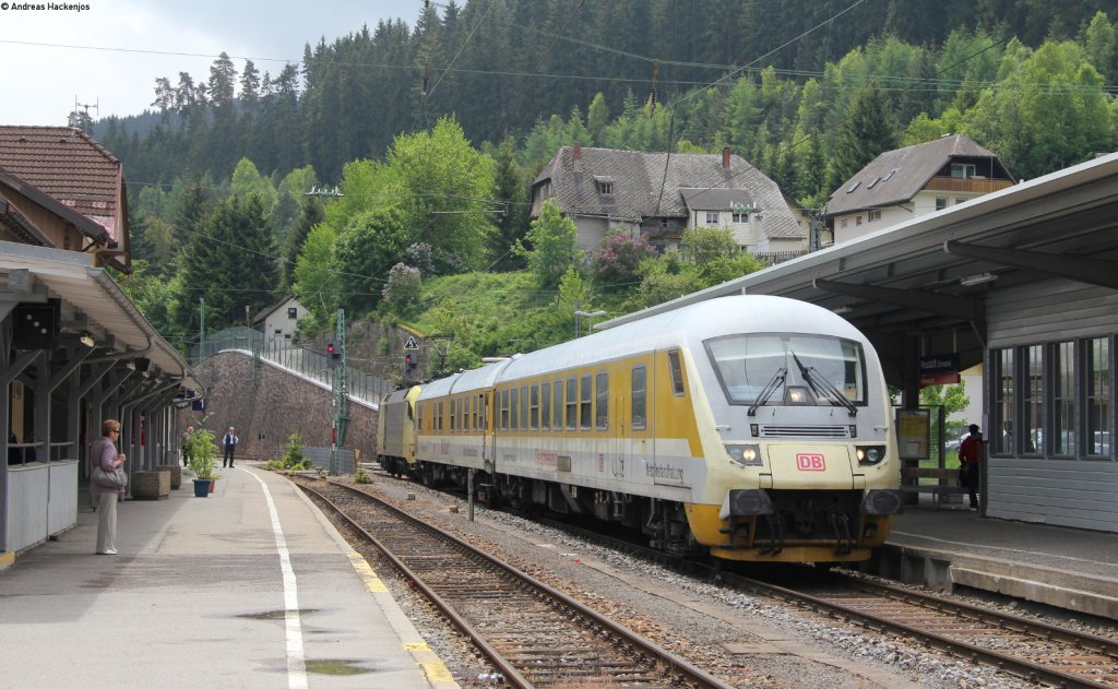 182 506-6 mit dem Mess NbZ 91542 (Offenburg-Neustadt(Schwarzw) in Neustadt(Schwarzw)11.6.13