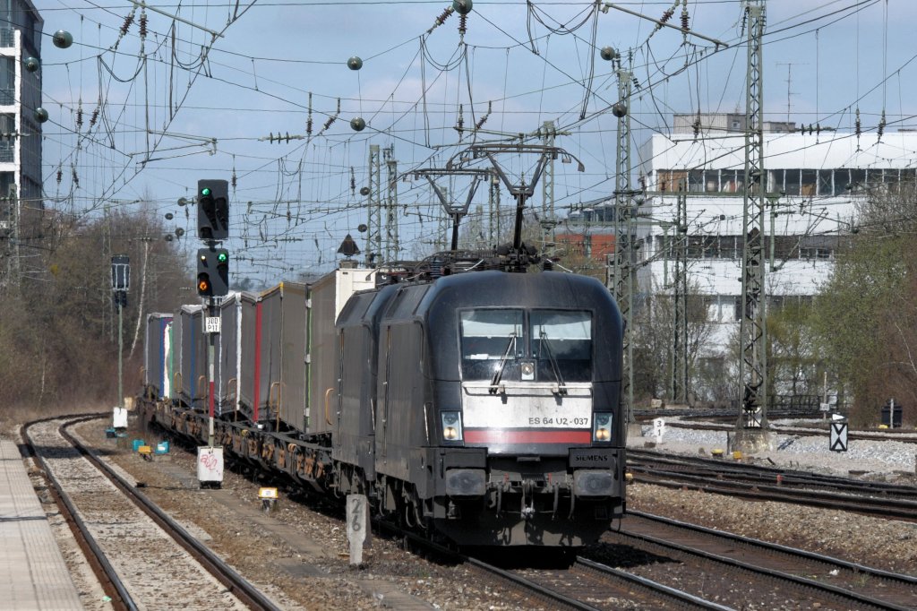 182 537 & 533 am 01.04.12 am Heimeranplatz/M�nchen