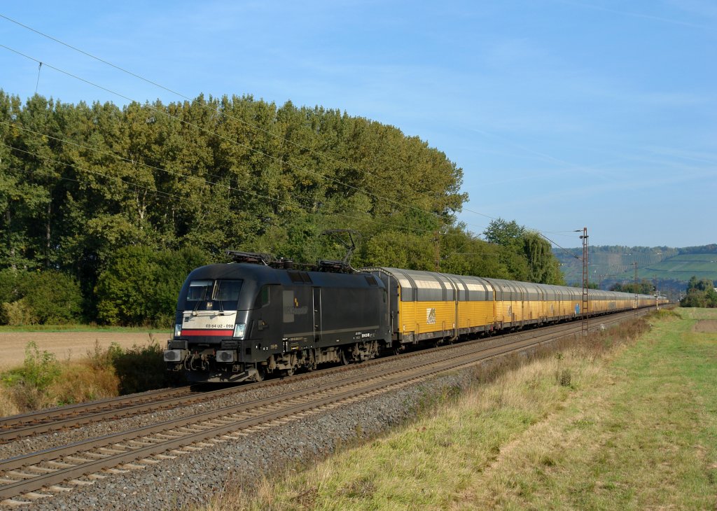 182 598 mit einem ARS-Altmann am 24.09.2011 unterwegs bei Himmelstadt.