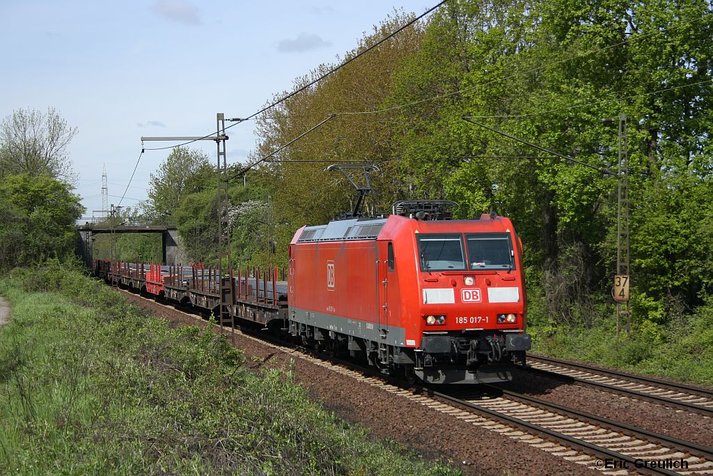 185 017 am 5.5.10 in Ahlten.