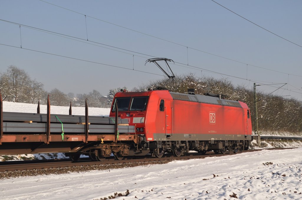 185 048 bei Ebersbach a.d. Fils 03.12.2010