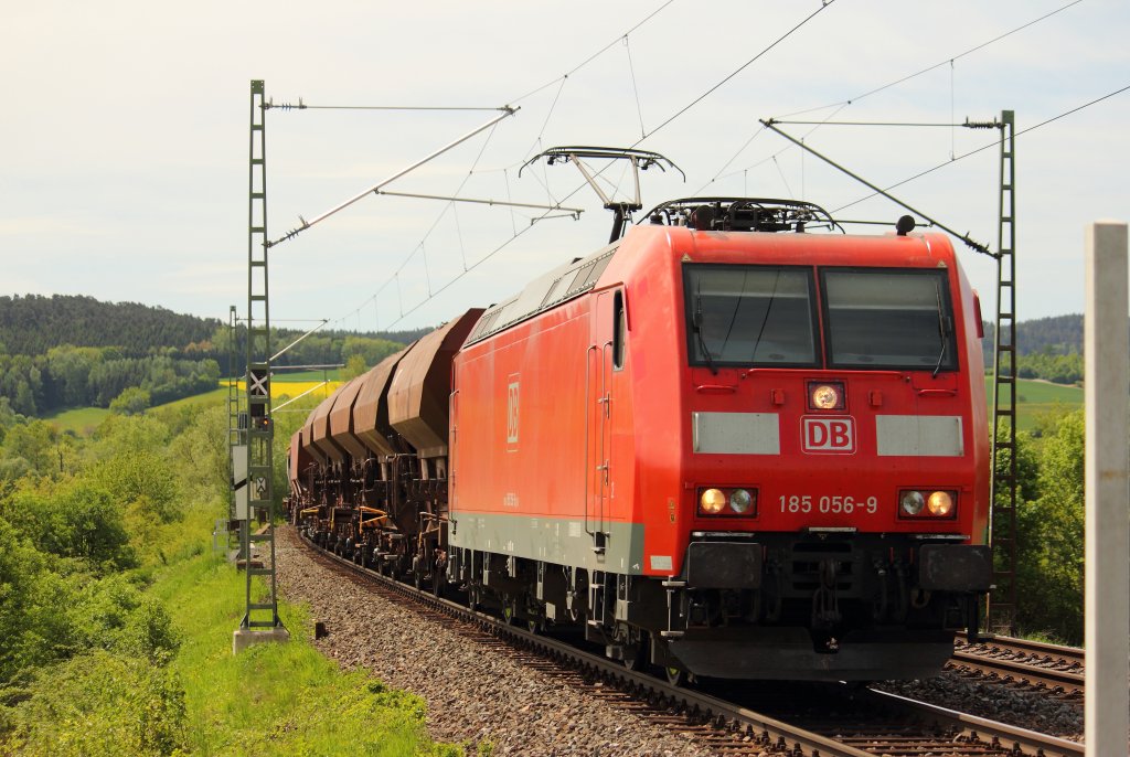 185 056-9 DB bei Horb am 25.05.2012.
