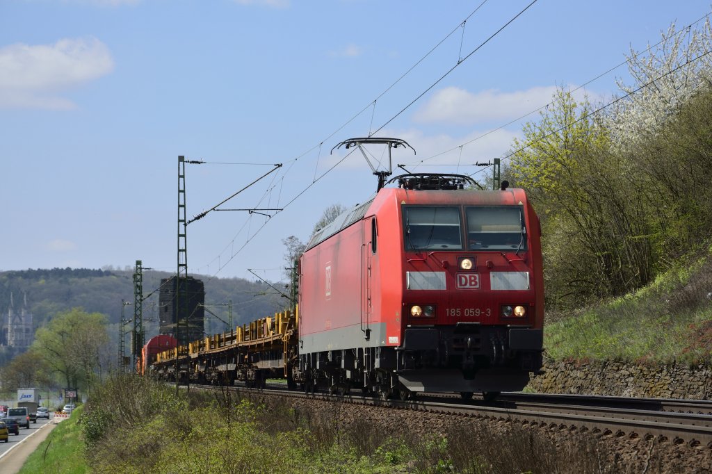 185 059 bei Erpel am 20.04.13.