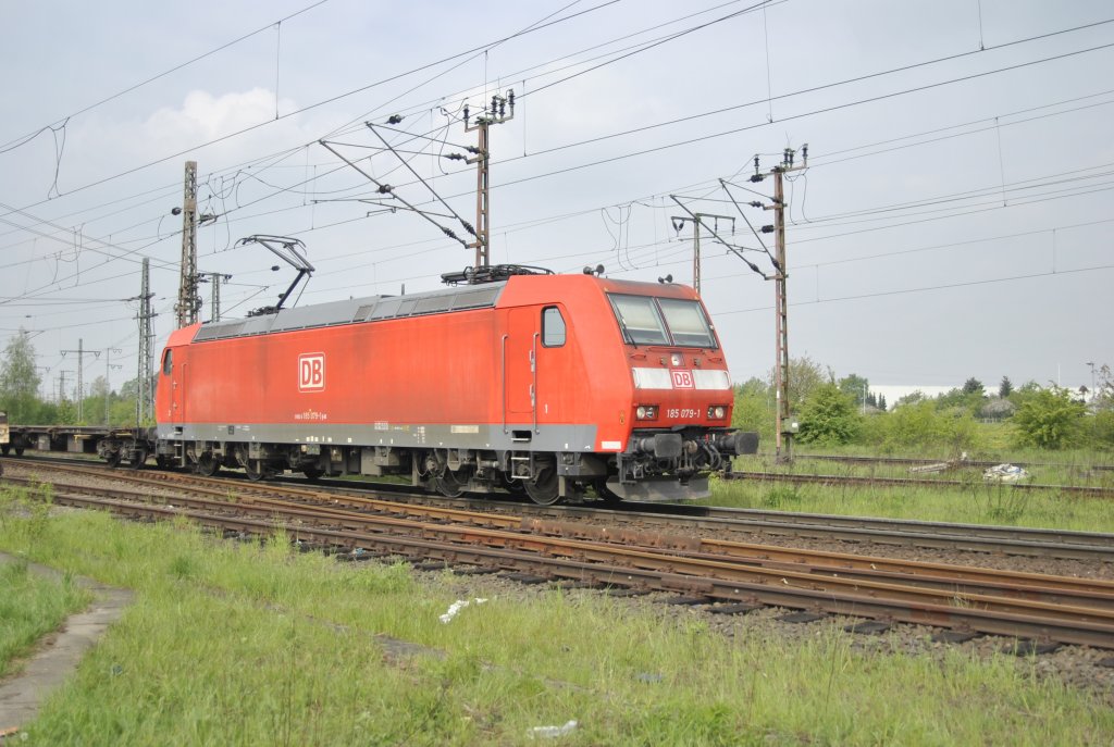 185 079-1, am 09.05.2010 in Lehrte (Westgruppe).
