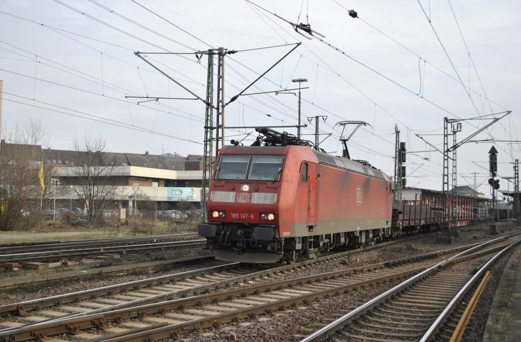 185 147-6, am 16.02.2011 in Lehrte.
