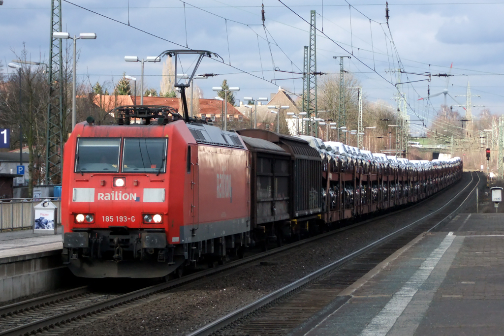 185 193-0 in Recklinghausen 5.3.2012