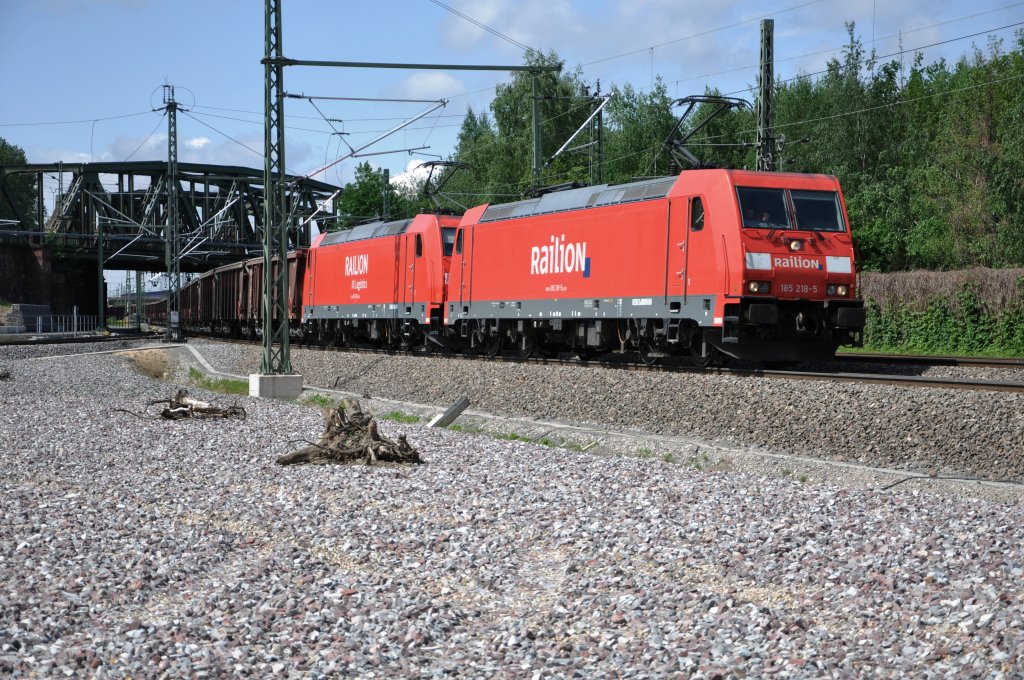 185 218 + 185 310  Karlsruhe Rbf  02.05.12  