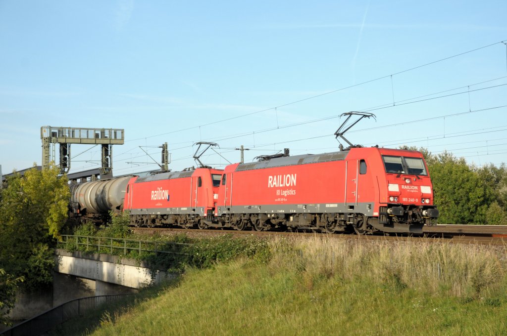 185 240 & 204 am 30.09.12 an den S�derelbbr�cken zu Hamburg