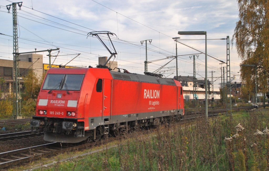 185 249-0 am 29.11.2010 in Lehrte.
