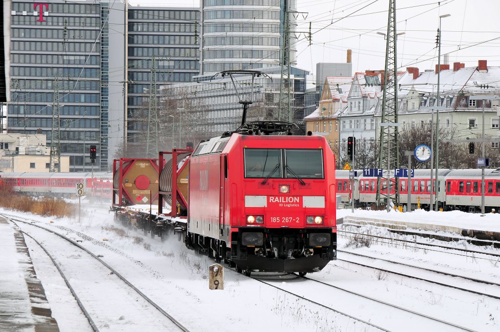 185 267 am 30.01.10 in Mnchen Ost
