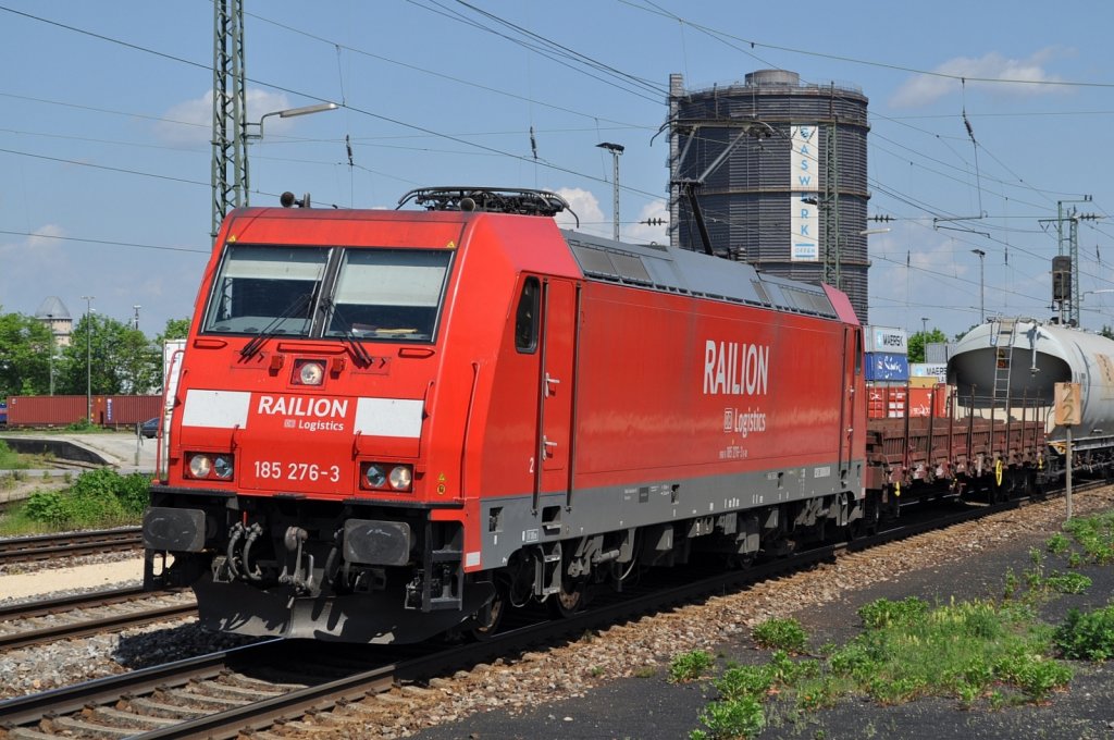 185 276 in Augsburg-Oberhausen am 25.05.2010 

