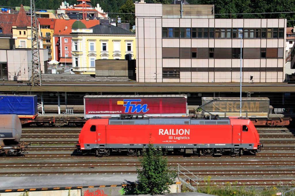 185 284-7 in Kufstein. 11.08.2011