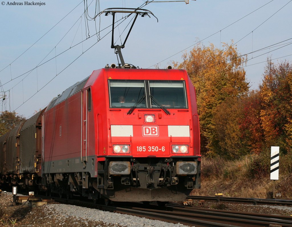 185 350-6 beim Dettelbach 31.10.09