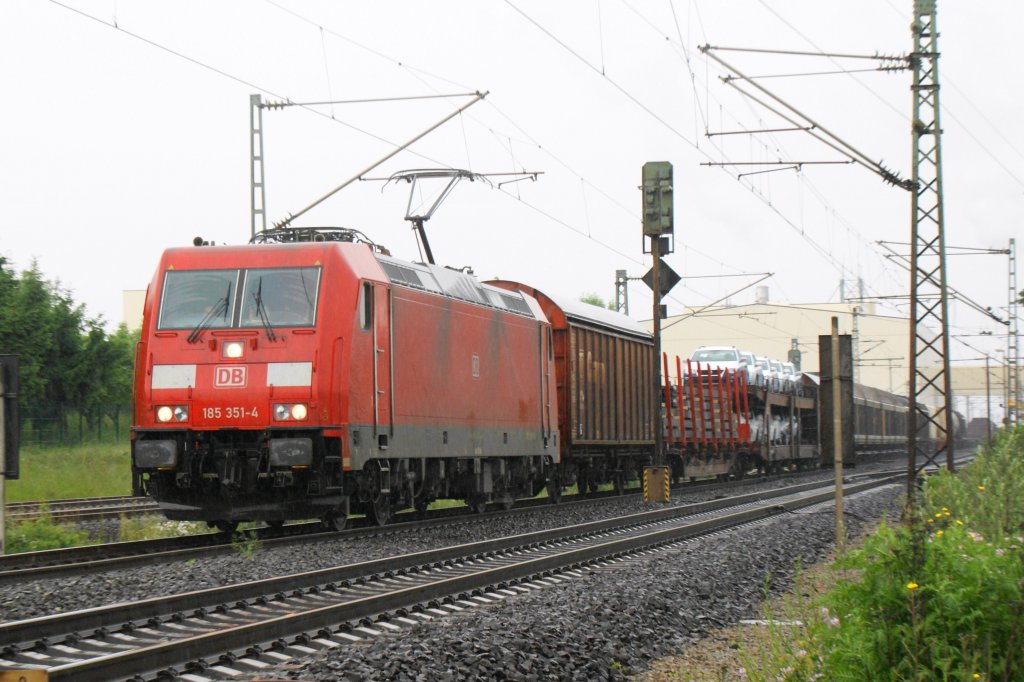 185 351-4 mit einen gem.Gz in Iphofen (Rene) 