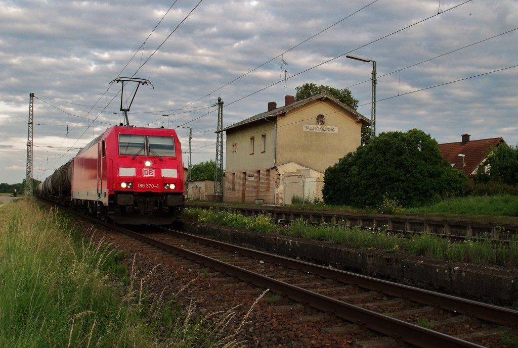 185 370 am 22.06.2010 in Mangolding. 
