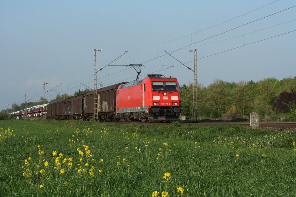 185 373-5 fuhr am 07.05.11 durch Erkelenz.