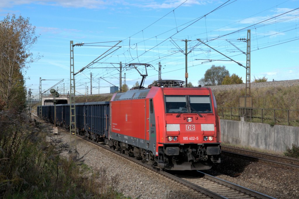 185 402 am 17.10.12 am Abzweig Waldtrudering/M�nchen
