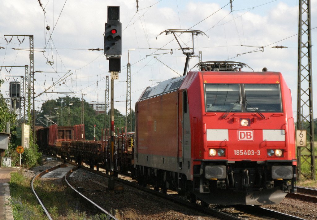 185 403 (green Cargo) am 22.6.11 in Duisburg-Bissingheim