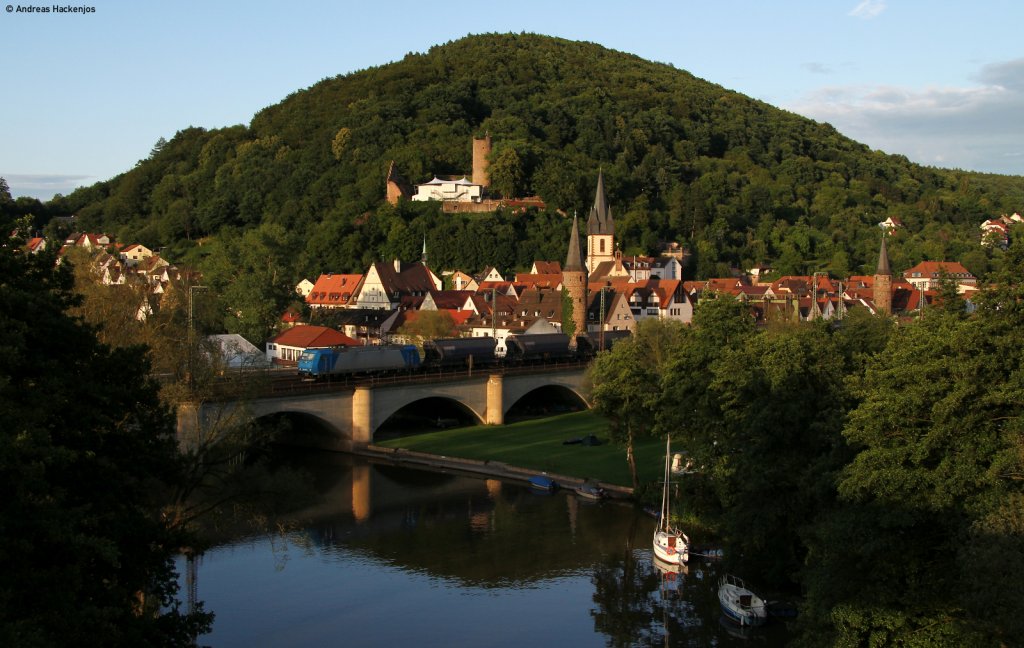 185 5** mit Naccowagen in Gemnden 23.6.11