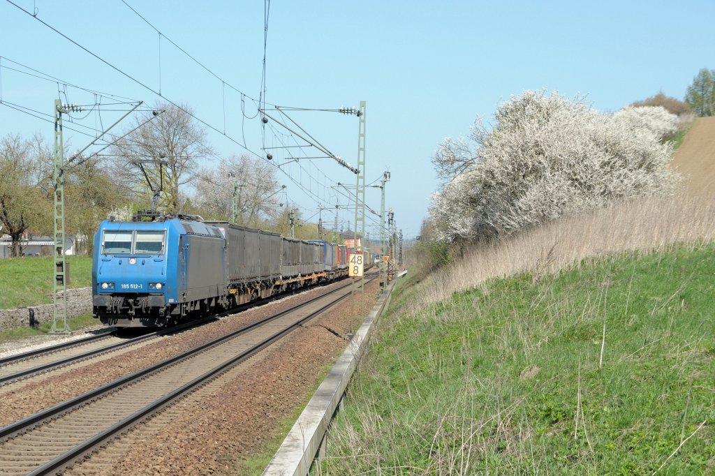 185 512 am 09.04.11 am B/Reisgang/Pfaffenhofen