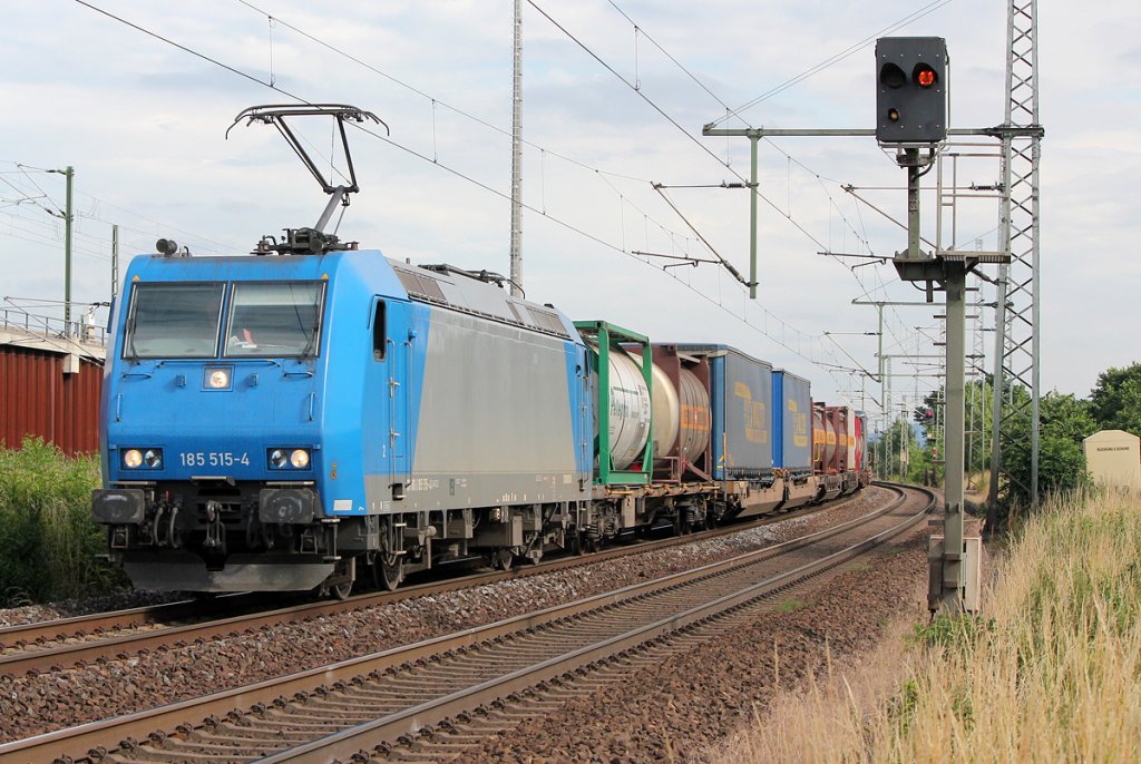 185 515-4 in Porz Wahn am 21.06.2012