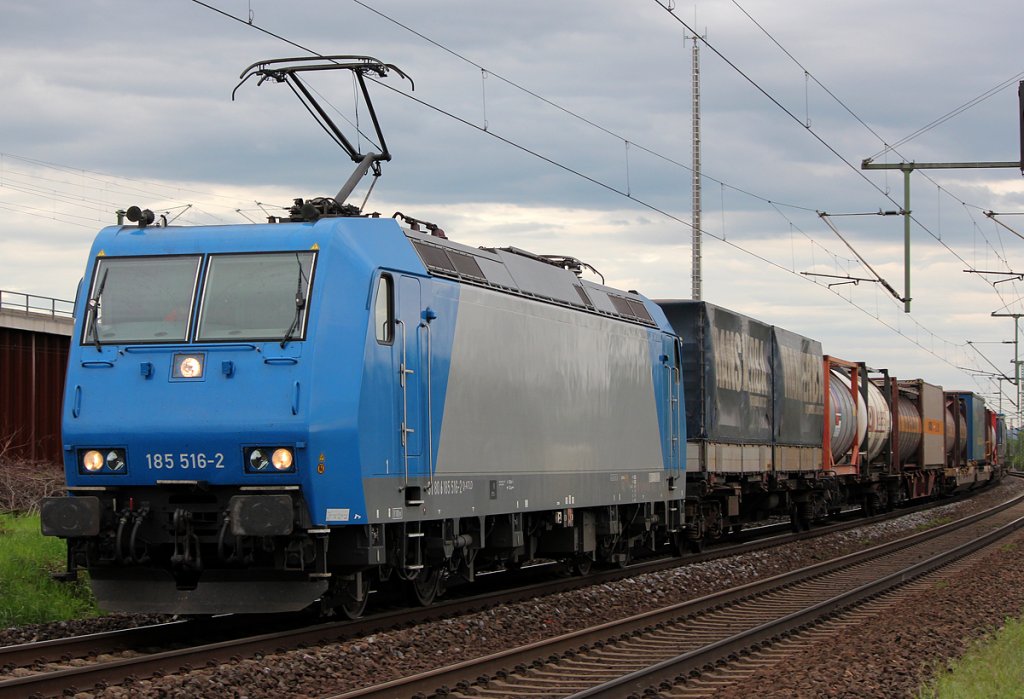 185 516-2 in Porz Wahn am 08.05.2012