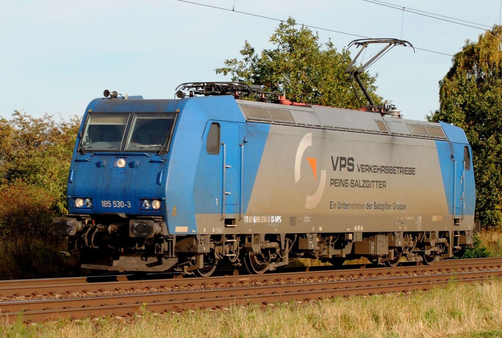185 530-3 VPS am 28.09.2011 bei Woltorf