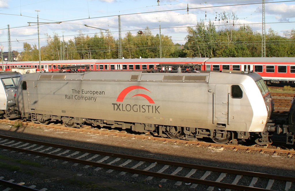185 531 von TXL steht am 17.10.10 in Bremerhaven-Lehe