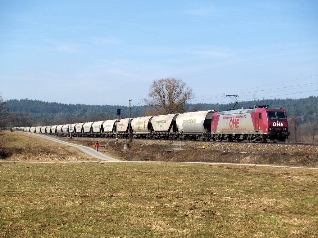 185 534 am 5.03.2011 unterwegs bei Plling