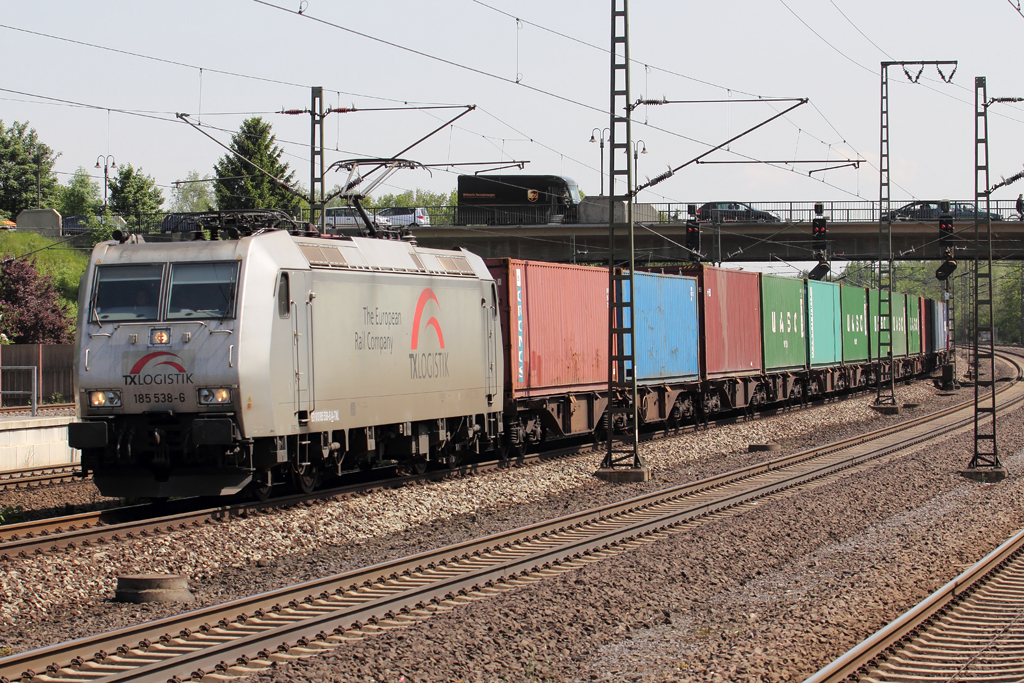 185 538-6 in Rotenburg(Wmme) 31.5.2013
